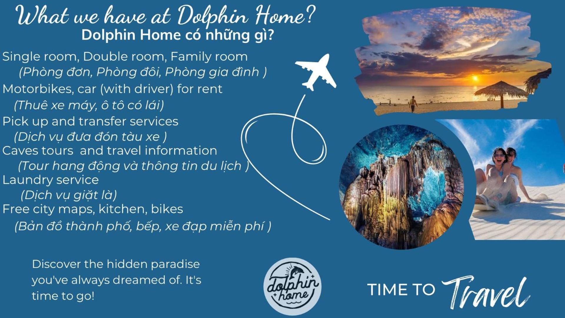 Dolphin Home Dong Hoi Eksteriør billede